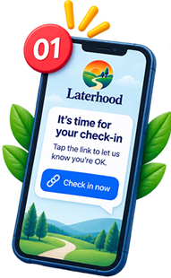Check-in-Benachrichtigung erhalten