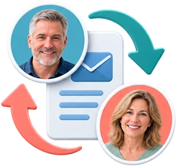 CHANGE THE RECIPIENT