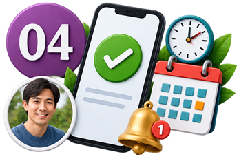 04 - SET UP CHECK-INS