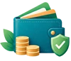 Wallet and coins