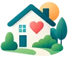 House with a heart on it